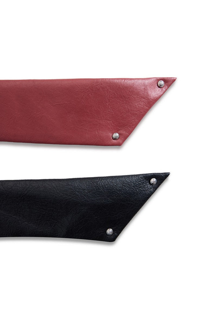 Cracked Leather Tie — Argue Culture — view 2