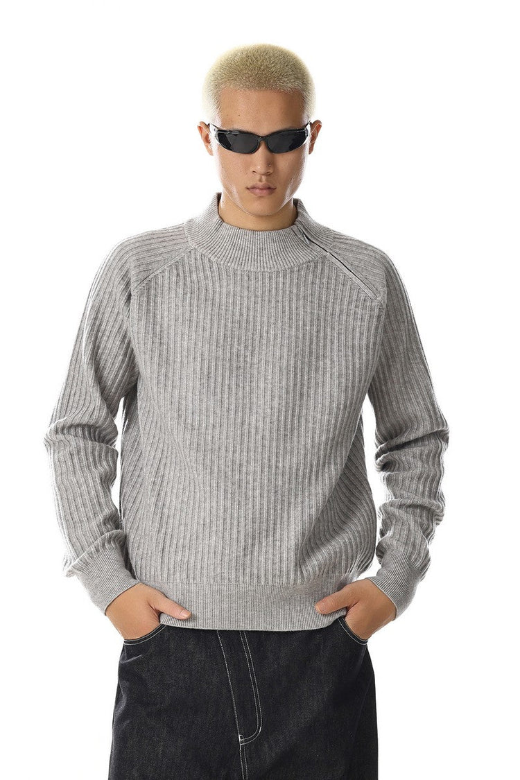 Slim Old Money Knit Sweater