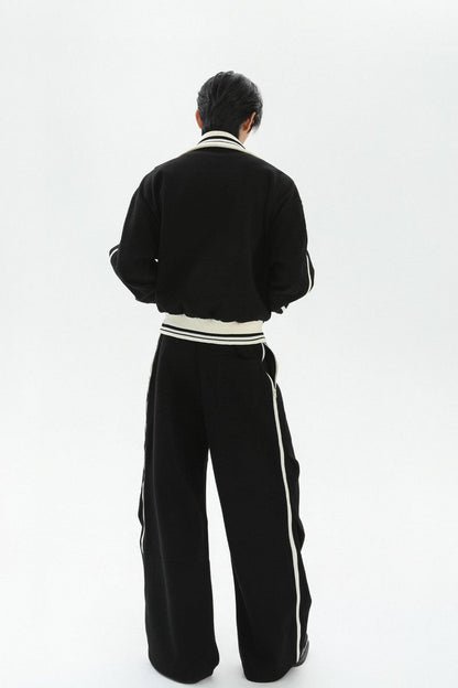Colorblock Striped Sweatpants