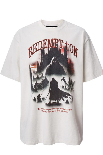Vintage Castle Graphic T-Shirt
