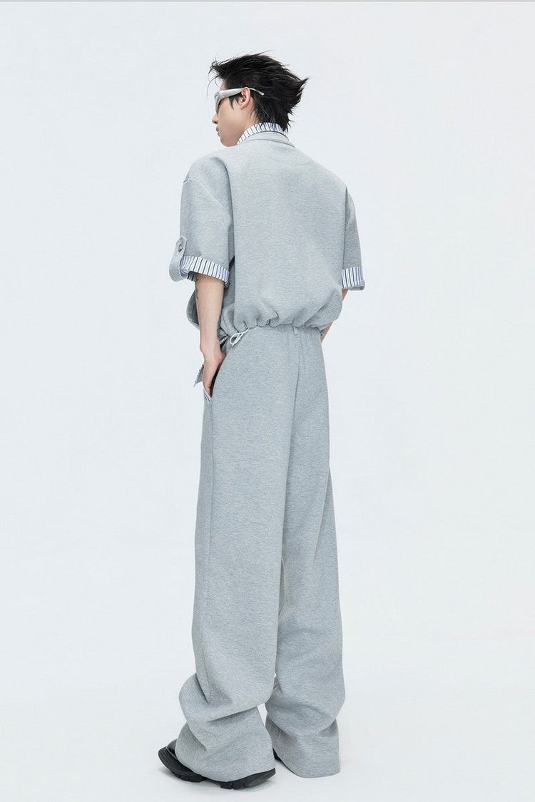 Layered Striped Sweatpants — Argue Culture — view 3