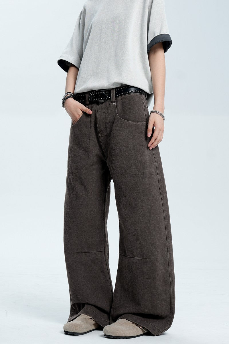 Washed Street Loose Fit Jeans — Trenqor Basics