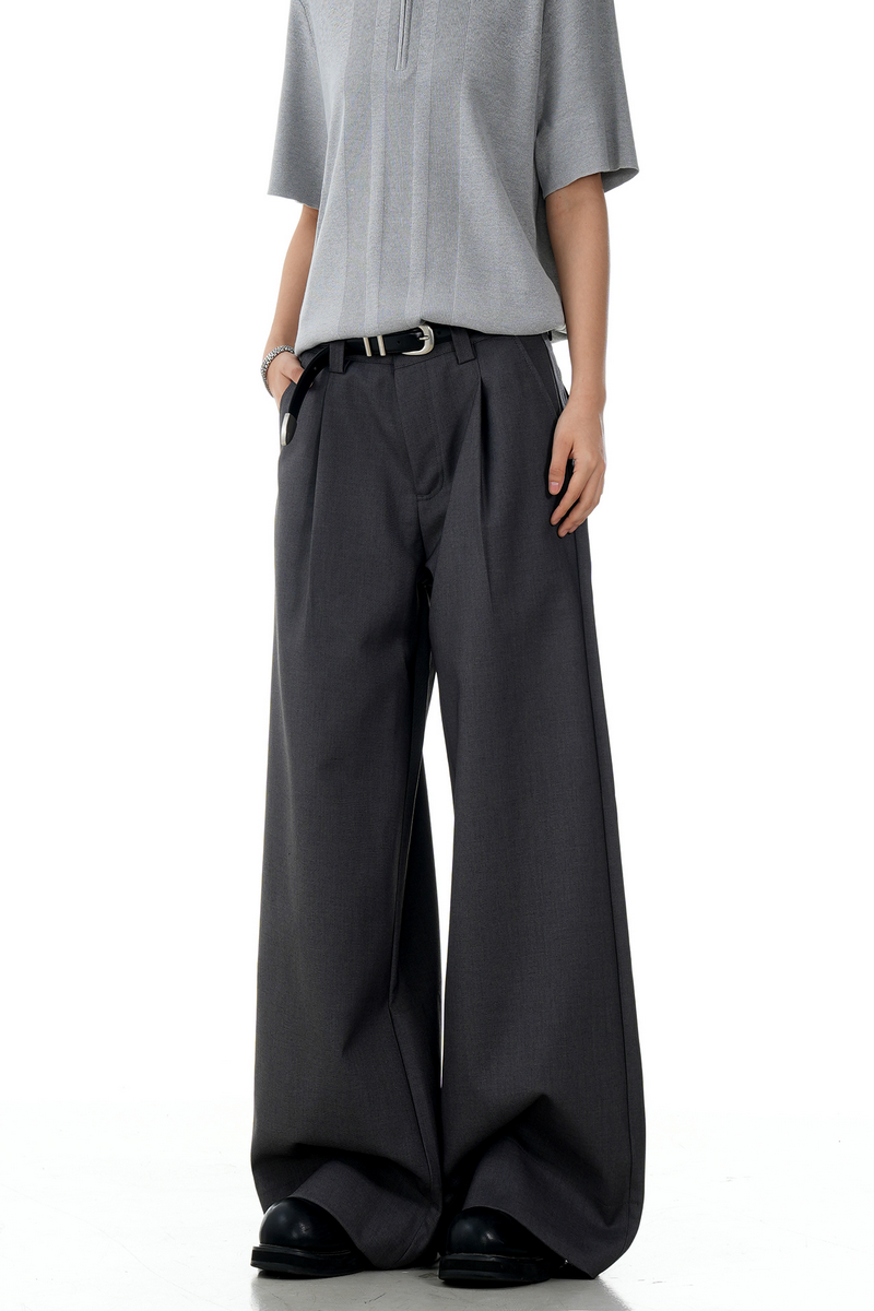 Straight Casual Trousers