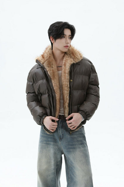 Heavyweight Faux Fur Puffer