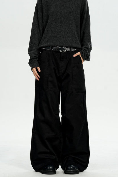 Large Pocket Casual Pants