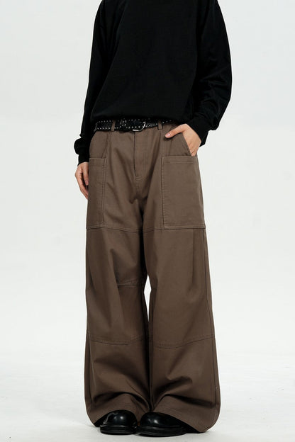 Large Pocket Casual Pants