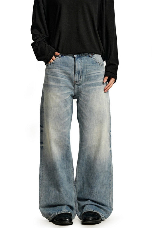 Whisker Wash Jeans