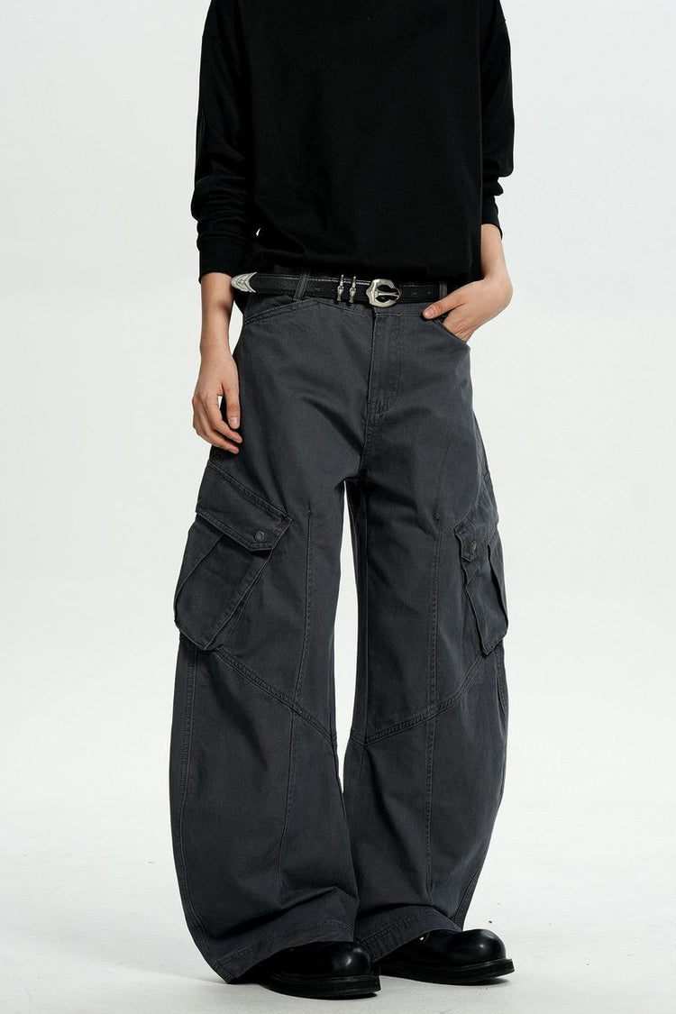 Patchwork Blade Cargo Pants — Trenqor Basics — view 2