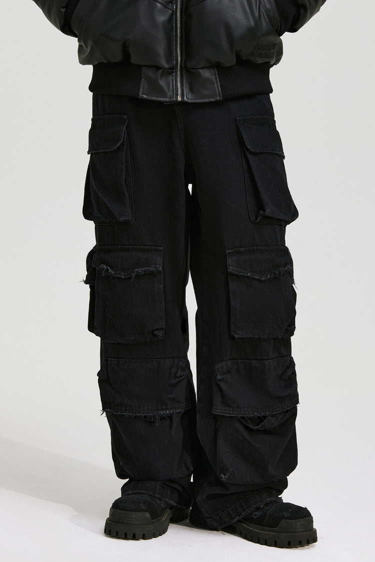 Multi Pocket Cargo Jeans — Antidote — view 2