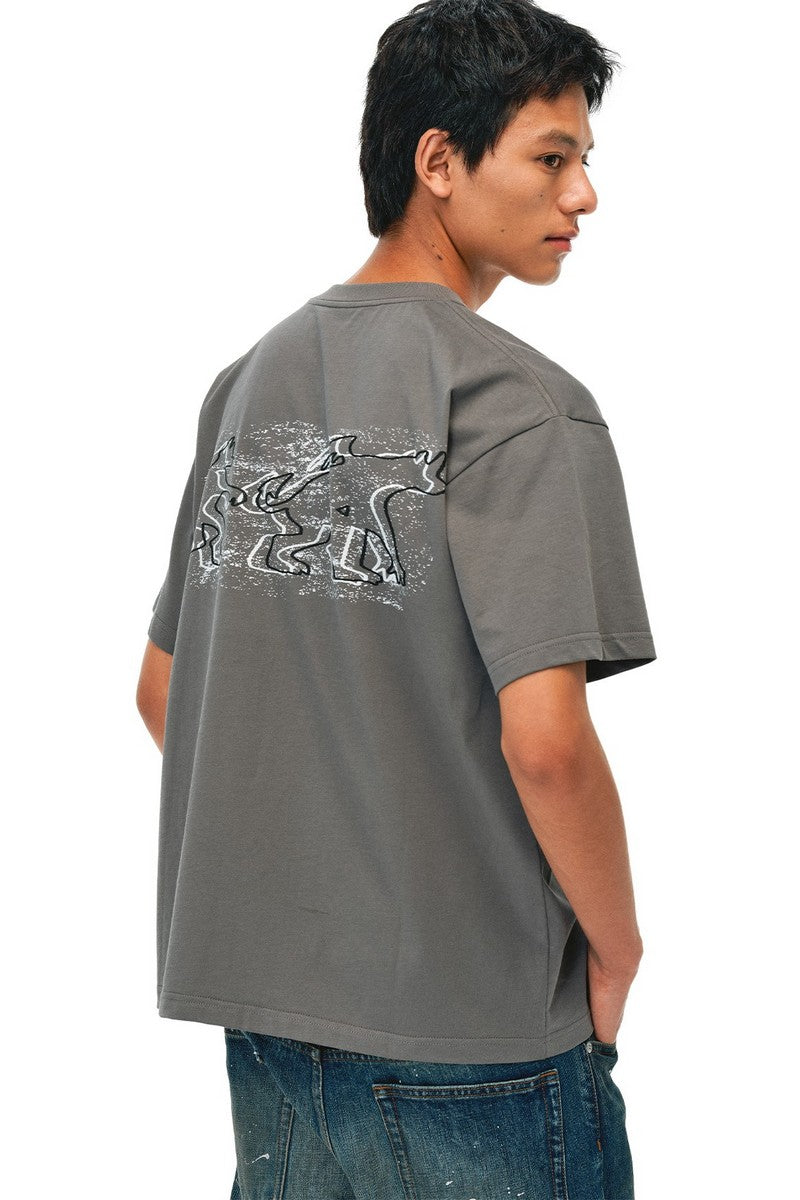 Ink Splash Graphic Street Tee