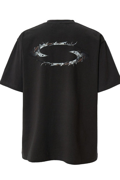 Washed Metal Logo T-Shirt