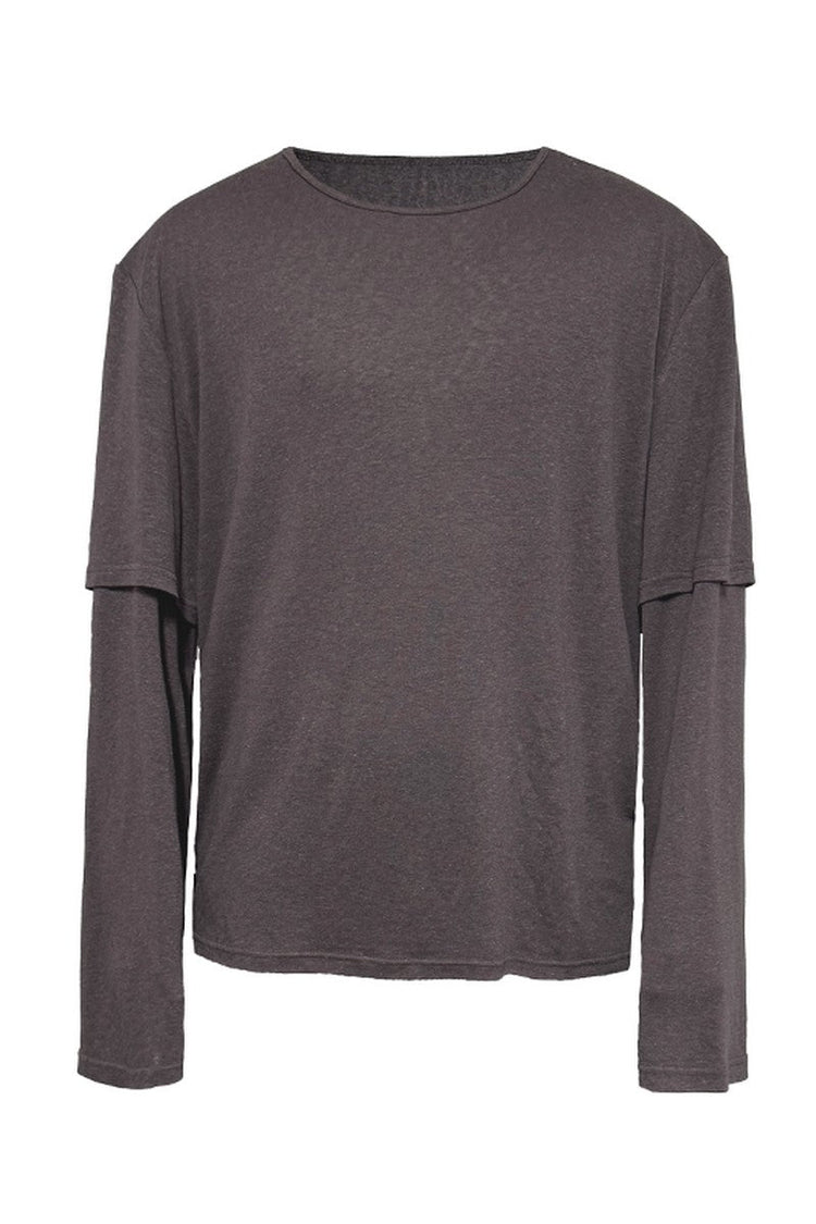 Layered Slub Long Sleeve
