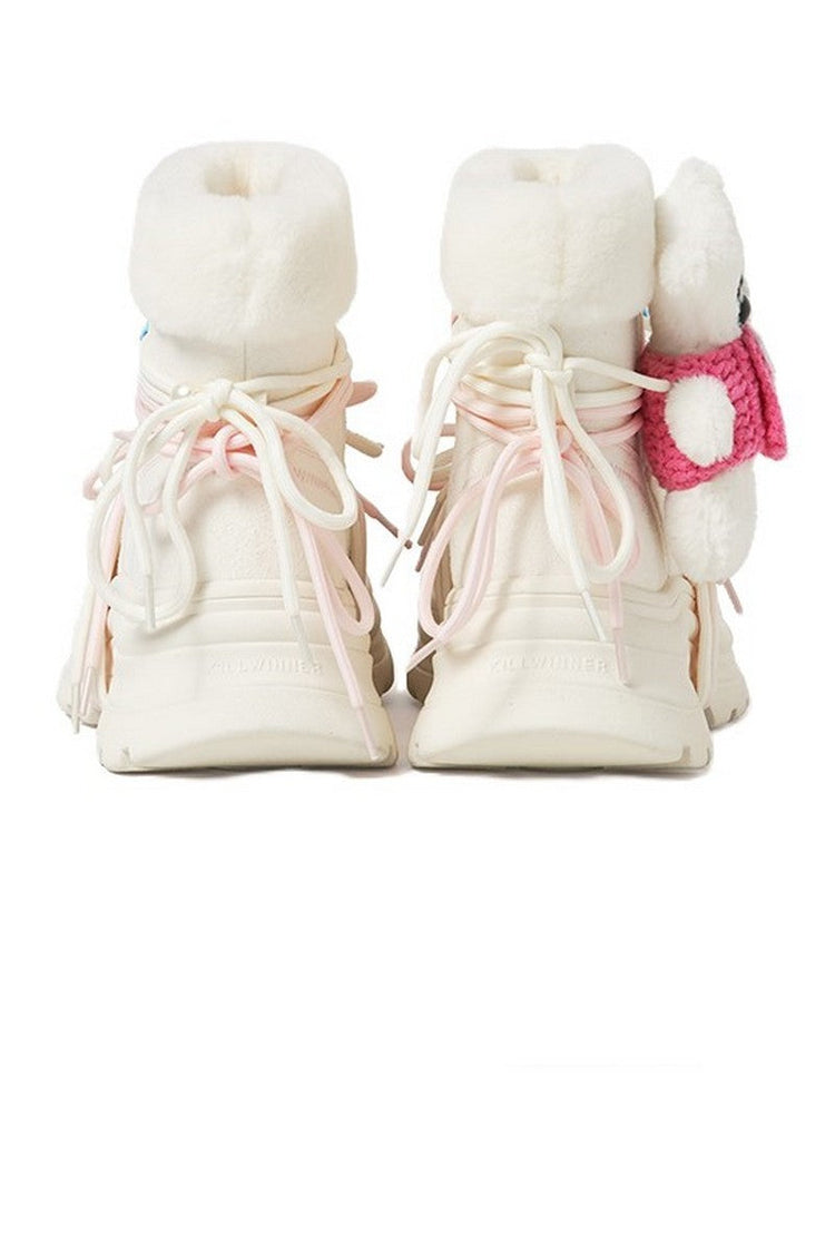 Chunky Sole Snow Boots — Killwinner — view 3