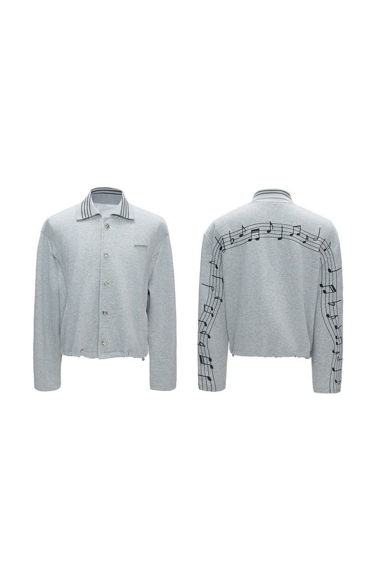 Embroidered Musical Jacket — Argue Culture — view 6