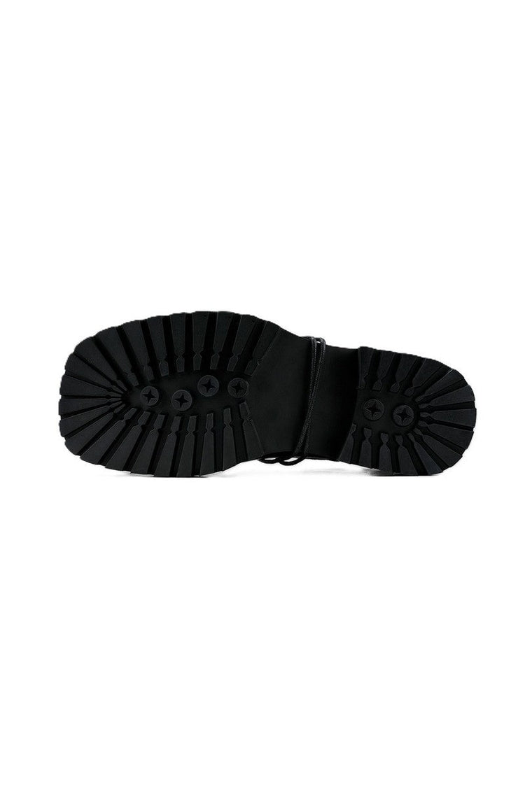 Nightblood Washed Derby Shoes — Hanqiaoriji — view 3