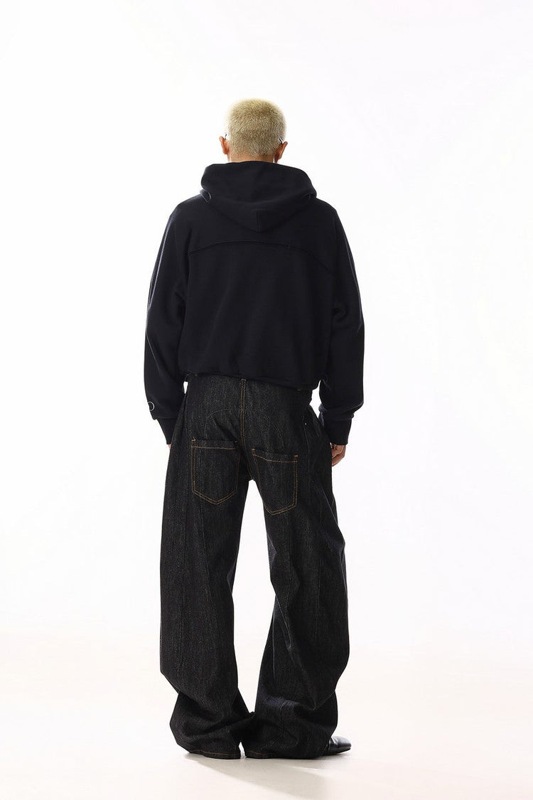 Raw Blade Cut Jeans
