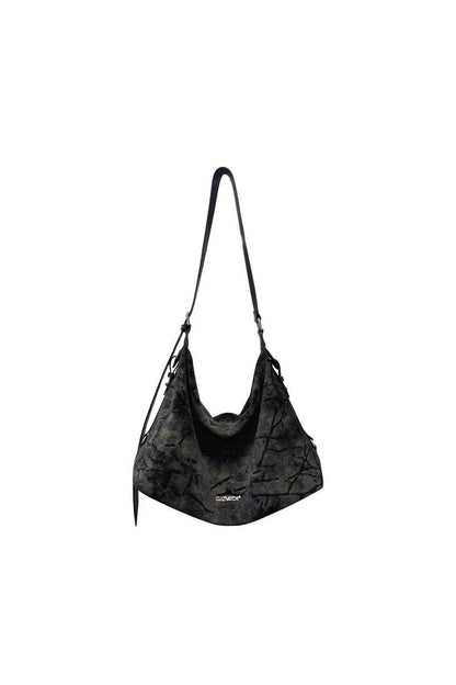 Distressed Camo Commuter Tote