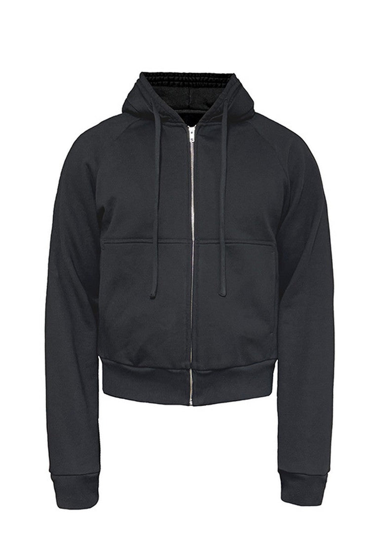 Drawstring Raglan Fit Hoodie