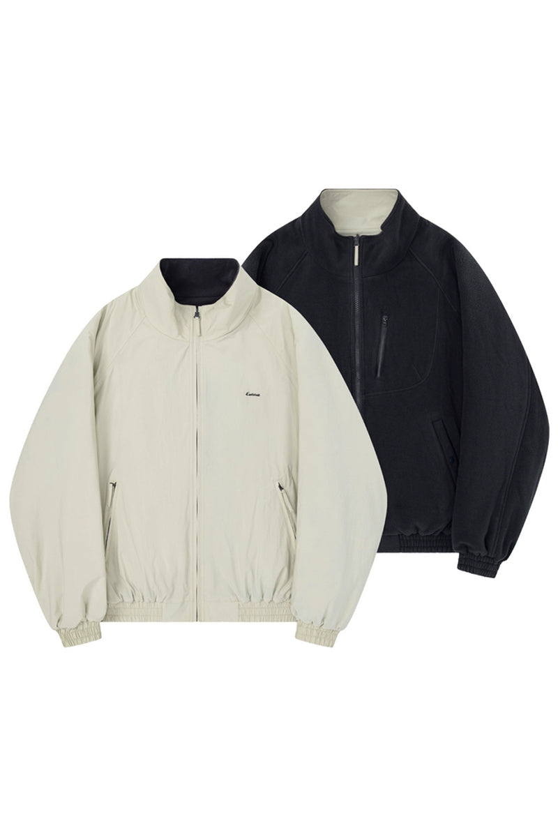 Reversible Fleece Utility Jacket
