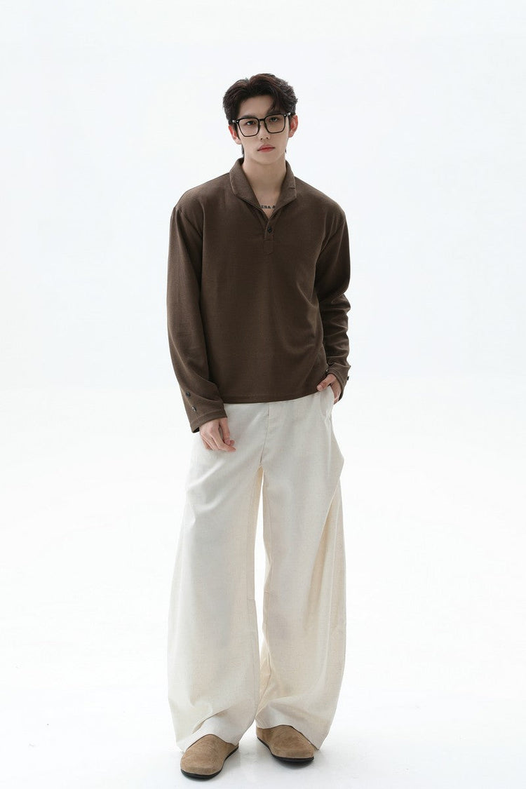 Waffle Textured Polo Shirt