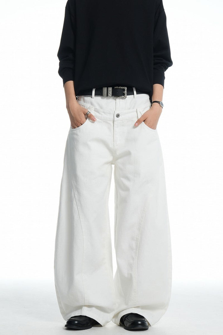 Double Waist Blade Jeans — Trenqor Basics