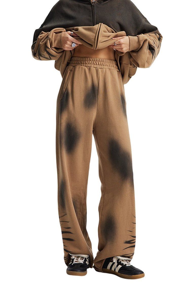 Fade Spray Monkey Wash Sweatpants — Trenqor Basics