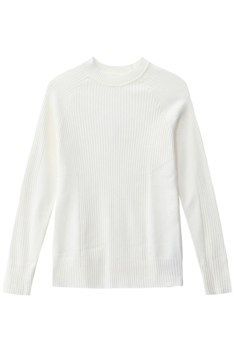 Ribbed Slim Fit Knit Tee