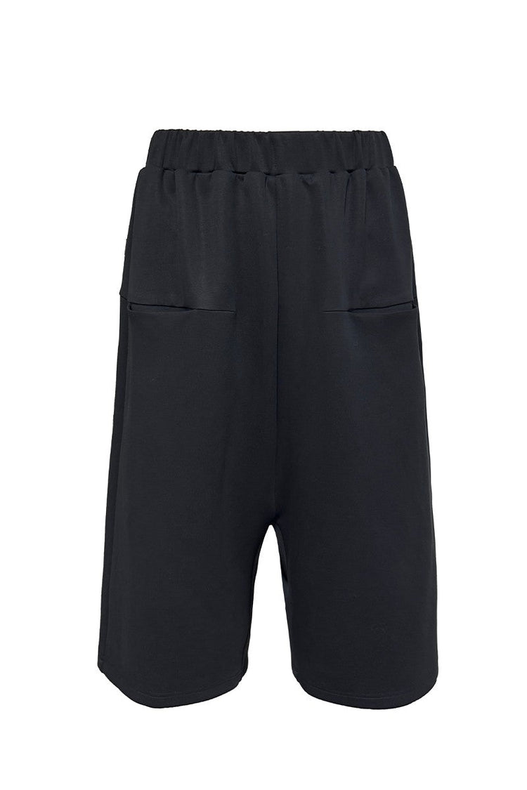 Low-Rise Tencel Shorts — JCAESAR