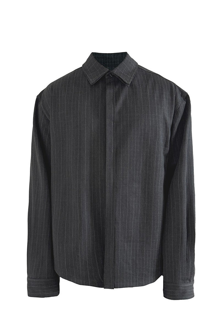 Reversible Plaid Overshirt — JCAESAR