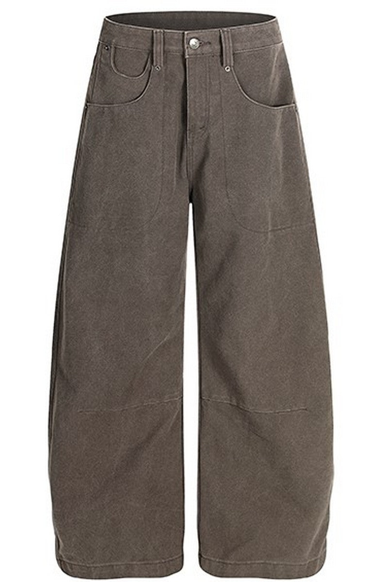 Washed Street Loose Fit Jeans — Trenqor Basics — view 6