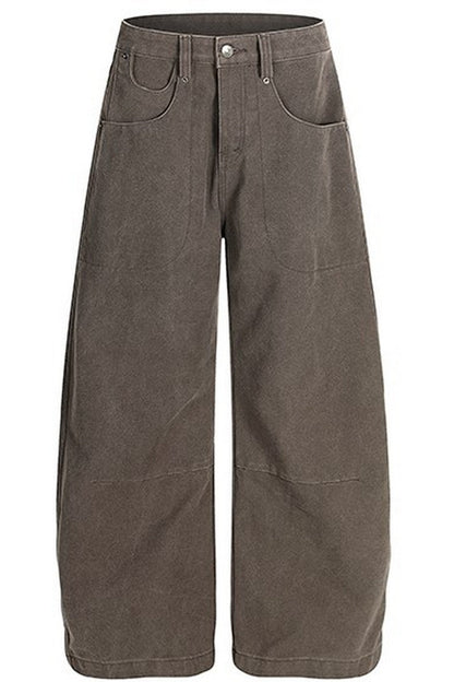 Washed Street Loose Fit Jeans — Trenqor Basics — view 6