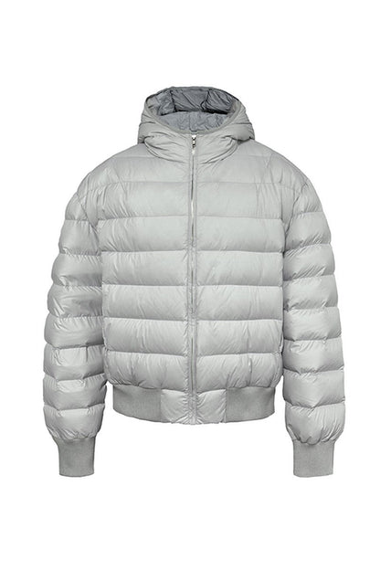 Relaxed Hooded Puffer Jacket