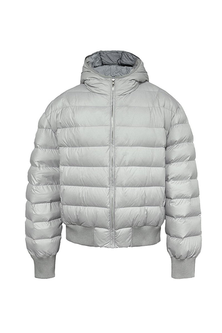 Relaxed Hooded Puffer Jacket