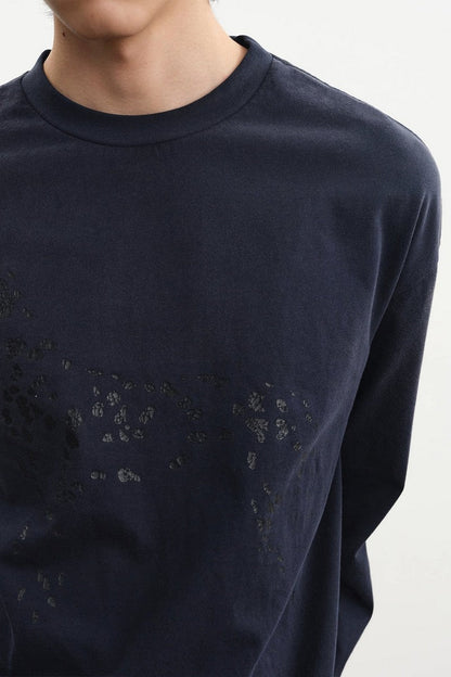 Washed Graphic Long Sleeve