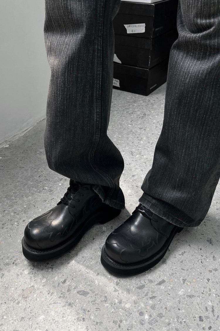 Lug Sole Derby Shoes — TERRAINCOGNITA — view 2