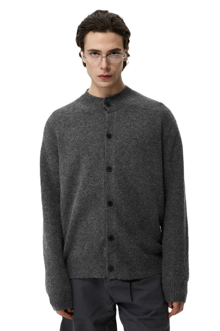 Button Up Knit Cardigan — Trenqor Basics