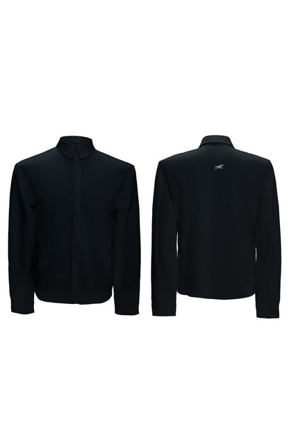 Satin Draped Shirt
