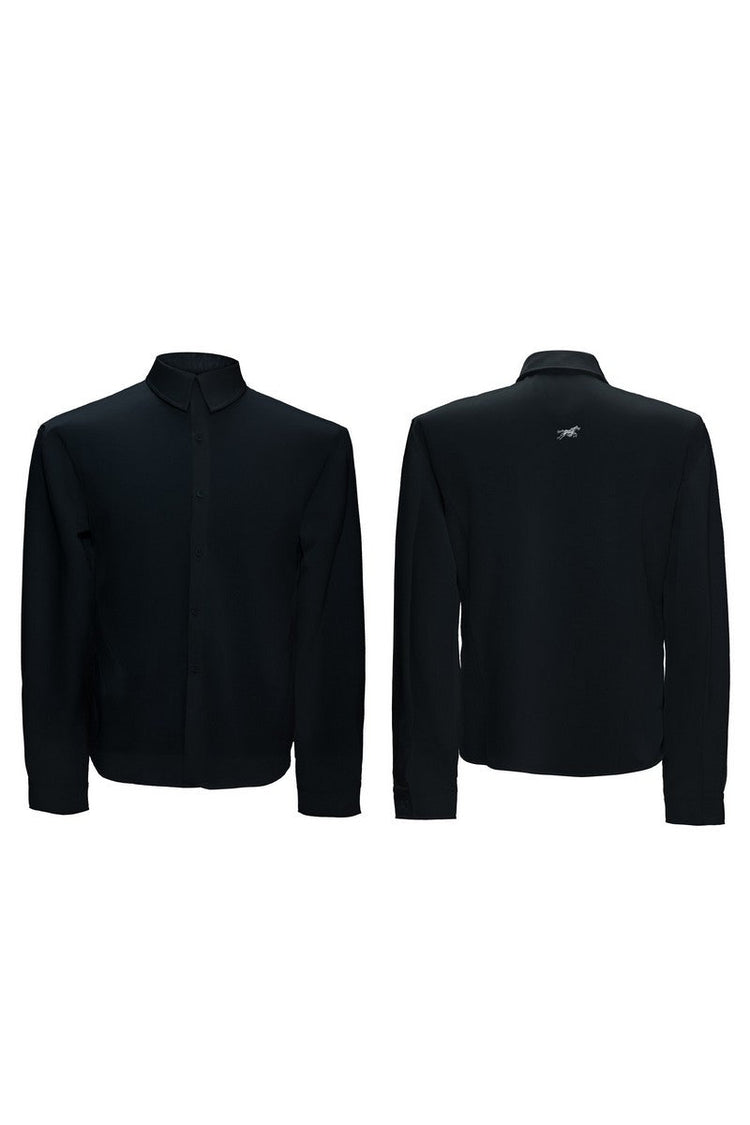 Satin Draped Shirt — Argue Culture — view 7