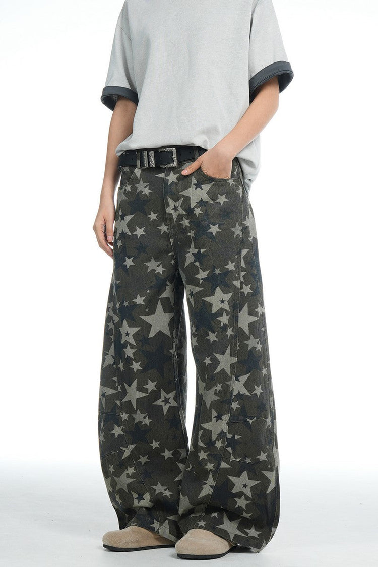 Star Camo Blade Pants — Trenqor Basics — view 2