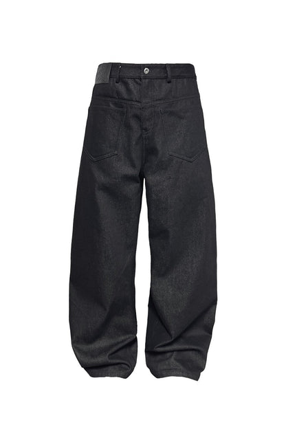 Inside-Out Banana Cut Jeans