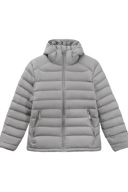 Hooded Quilted Puffer Jacket