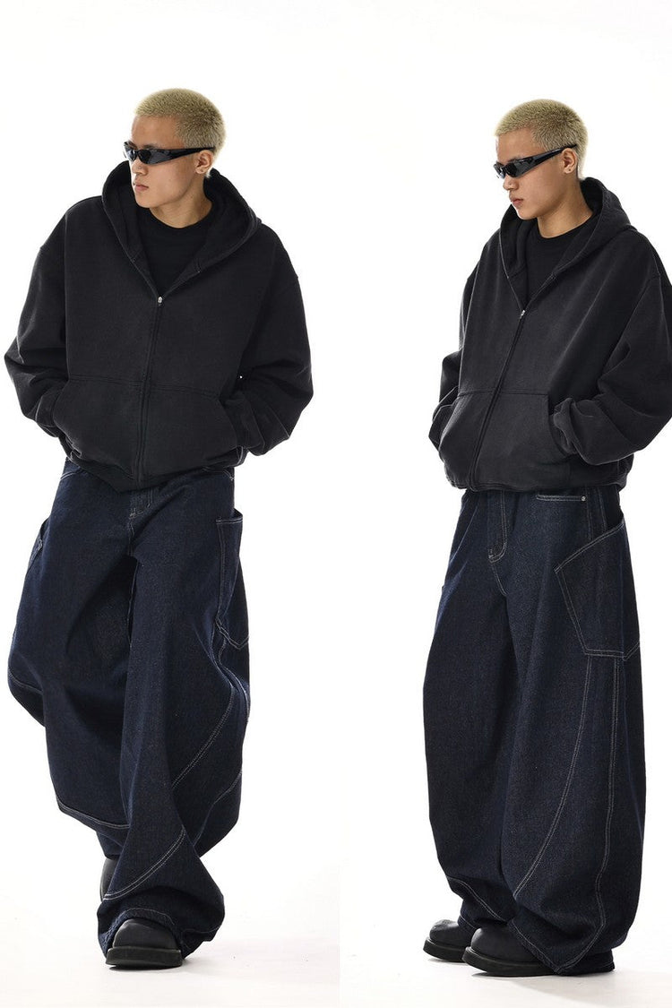 Vintage Loose Blade Jeans — MEBXX — view 4