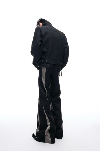 Colorblock Deconstructed Jacket