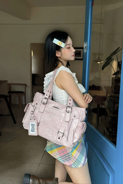 Large Biker Tote Bag