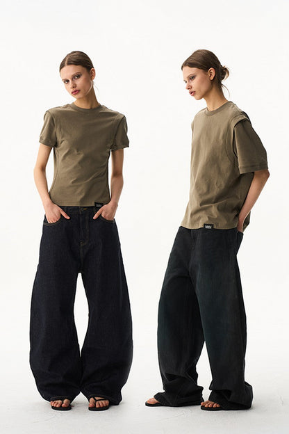 Regular Shoulder Slim Tee