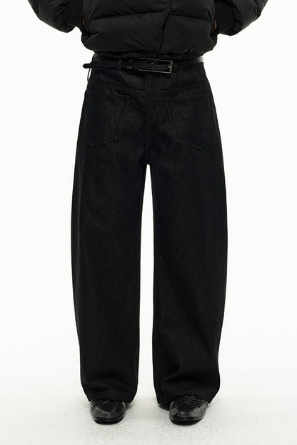 Inside-Out Banana Cut Jeans