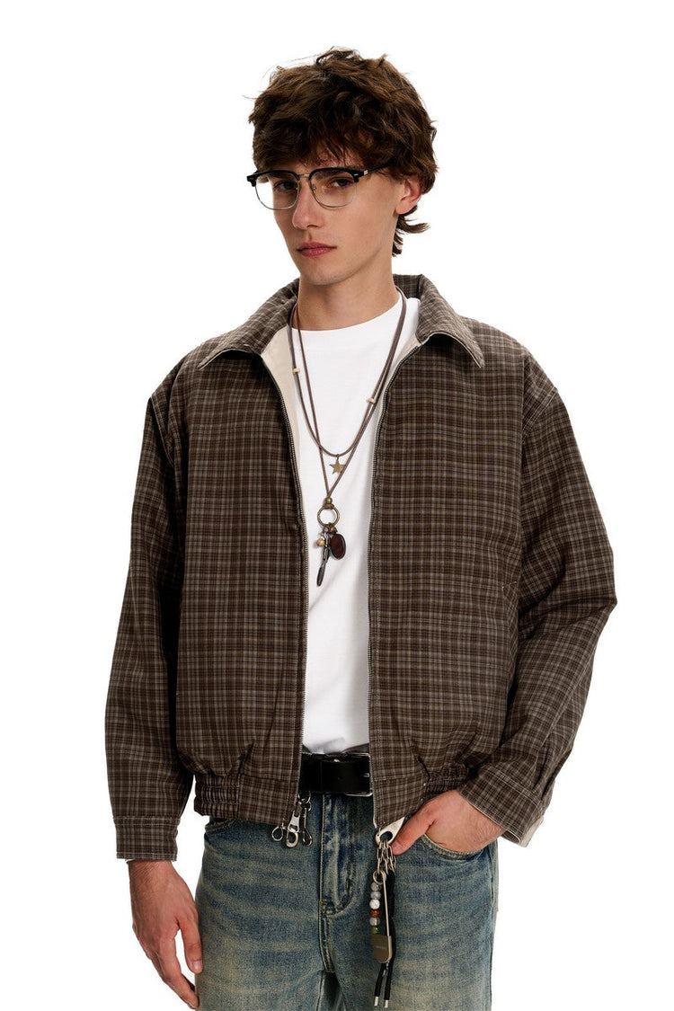 Reversible Fall Collar Jacket — Trenqor Basics — view 2