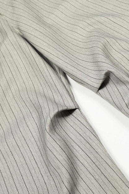 Striped Wide Leg Trousers