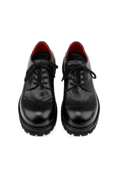 Refine Snakeskin Derby Shoes