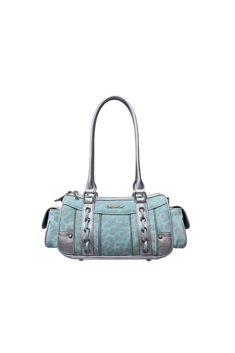 Y2K Leopard Bowling Bag